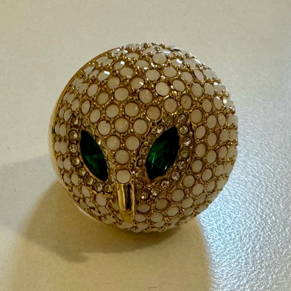 Owl statement ring - Picture 5 of 5